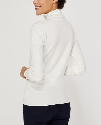  MAX&Co. - Áo kiểu nữ cổ lọ dài tay phom ôm Manama 