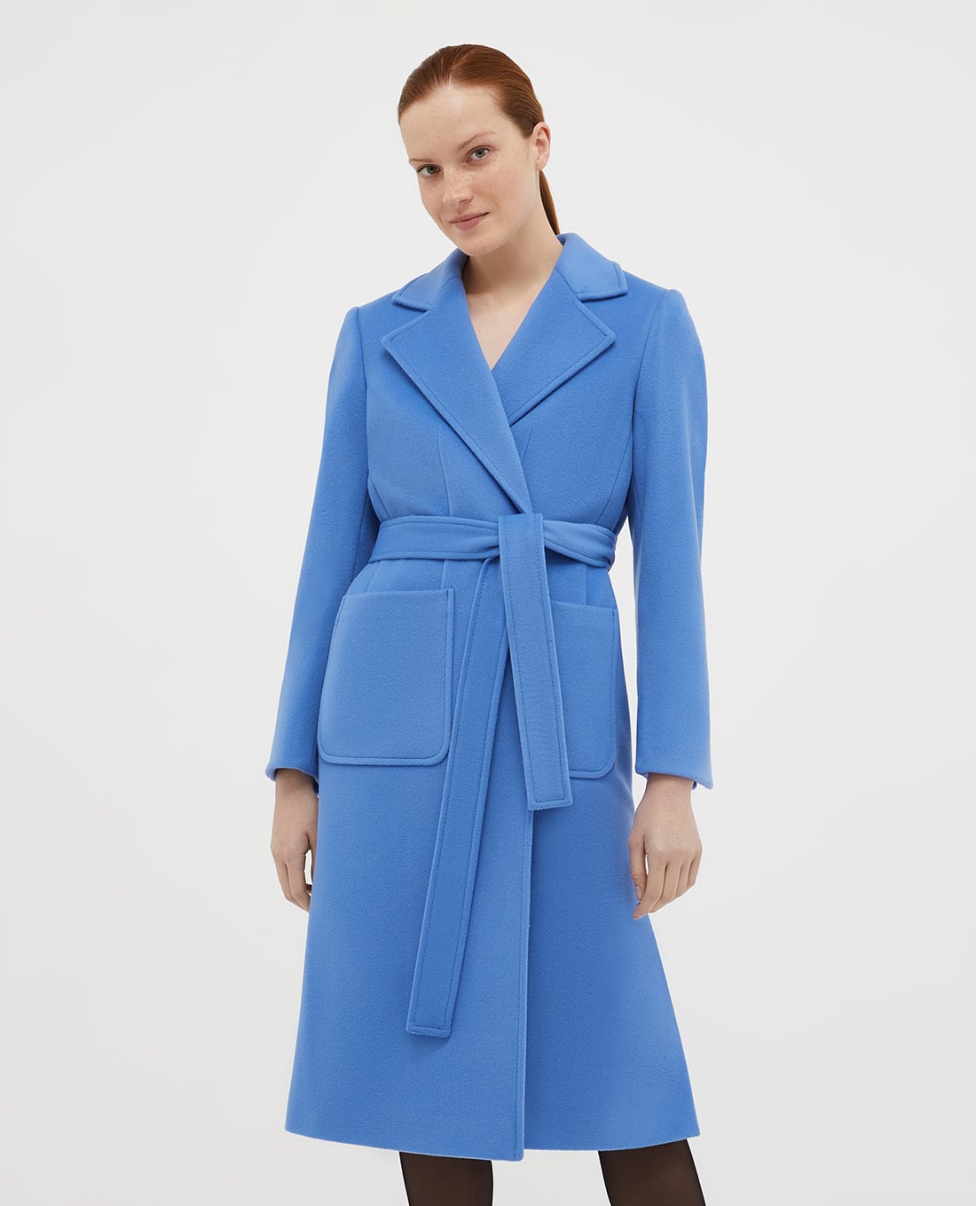 MAX&Co. - Áo khoác măng tô dáng dài phối thắt lưng Runway1