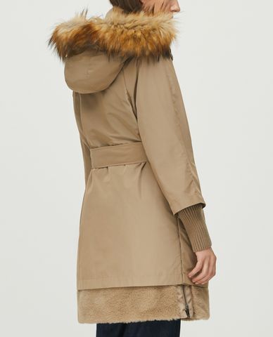 MAX&Co. - Áo khoác parka nữ 2 lớp dáng dài Four Season 