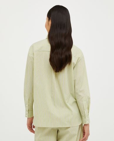  MAX&Co. - Áo sơ mi cổ bẻ tay dài phối túi Velours 