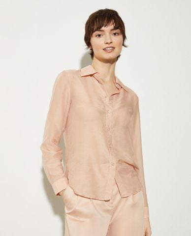  MAX&Co. - Áo sơ mi nữ cổ bẻ tay dài Gondola 