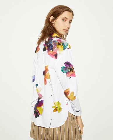  MAX&Co. - Áo sơ mi nữ cổ bẻ tay dài Bari 