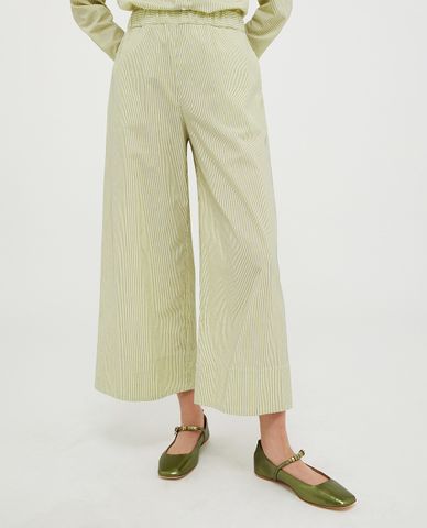  MAX&Co. - Quần ống rộng lưng cao bo thun Ivo 