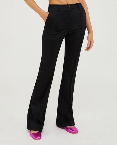  MAX&Co. - Quần ống loe lưng cao phối nút Malesia 