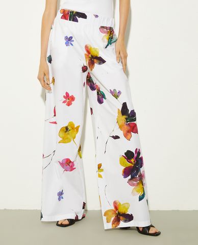  MAX&Co. - Quần nữ ống rộng lưng thun Gitane 