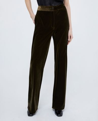  MAX&Co. - Quần nữ ống rộng lưng cao sang trọng Wells 