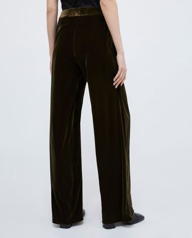  MAX&Co. - Quần nữ ống rộng lưng cao sang trọng Wells 