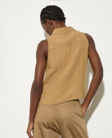  MAX&Co. - Áo sát nách nữ cổ bẻ Epoca 