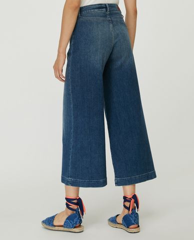  MAX&Co. - Quần jeans nữ ống rộng Culotte Fit 