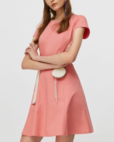  MAX&Co. - Đầm mini ngắn tay Gabardine Fit And Flare 