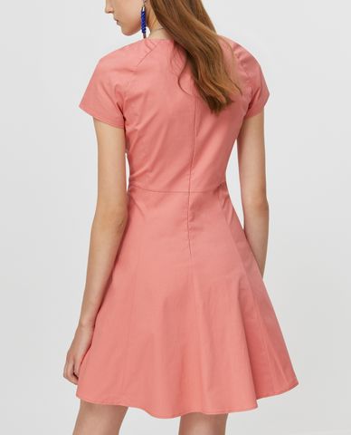  MAX&Co. - Đầm mini ngắn tay Gabardine Fit And Flare 