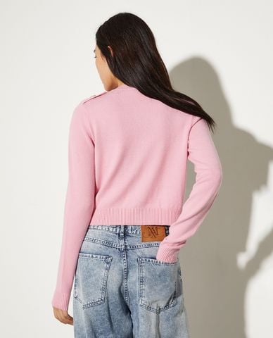  MAX&Co. - Áo khoác cardigan nữ phom croptop tay dài Aloe 