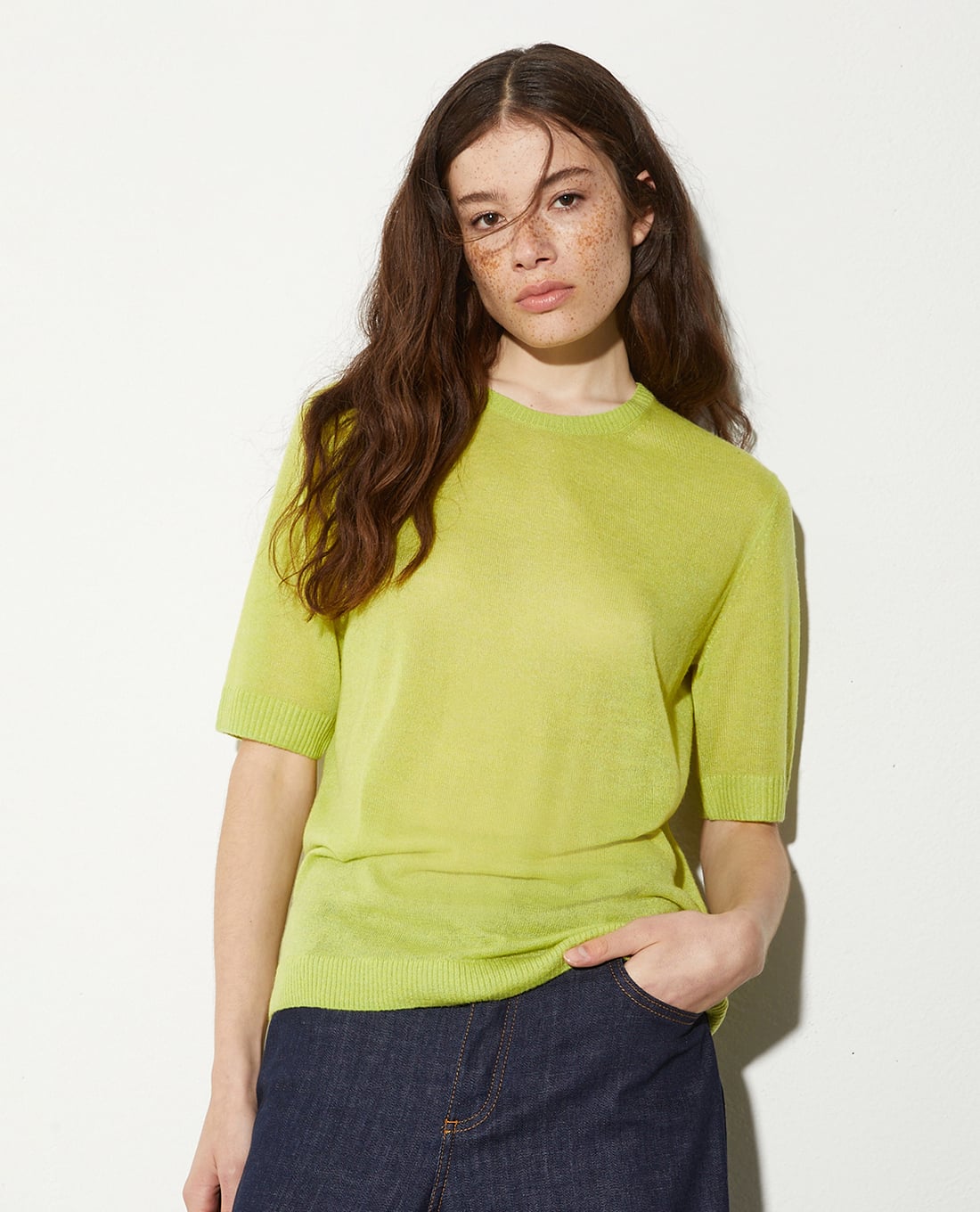 MAX&Co. - Áo thun nữ cổ tròn tay ngắn Jez