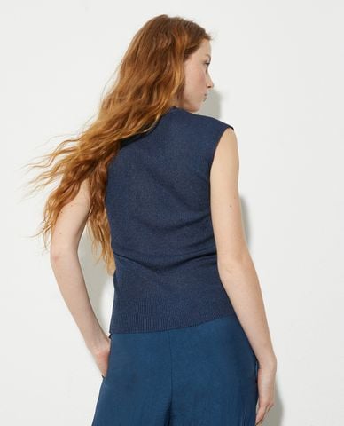  MAX&Co. - Áo dệt kim nữ cổ V sát nách Otello 