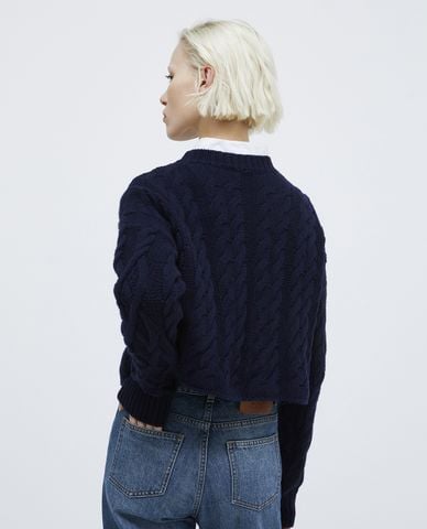  MAX&Co. - Áo sweater nữ phom croptop Ape 