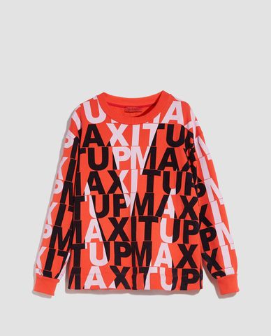  MAX&Co. - Áo sweatshirt nữ tay dài All Over Max It Up Logo 