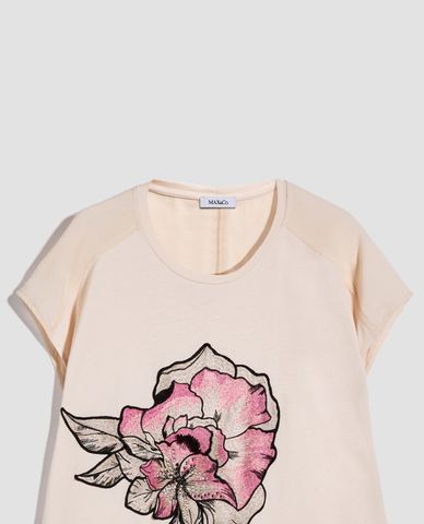  MAX&Co. - Áo kiểu nữ phom suông thêu hoa nổi bật 