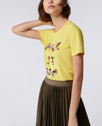  MAX&Co. - Áo thun nữ tay ngắn cổ tròn Doppiere 