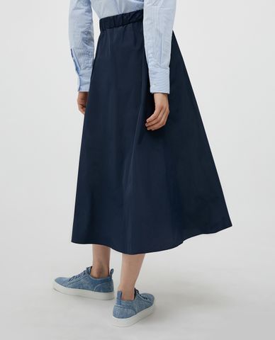  MAX&Co. - Chân váy midi chữ A xếp li thời trang Genitore 