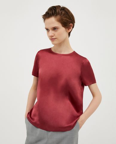  MAX&Co. - Áo kiểu nữ cổ tròn tay ngắn Ginni 