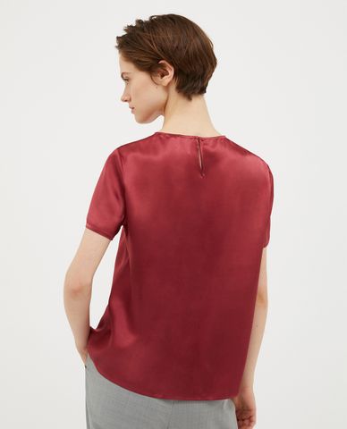  MAX&Co. - Áo kiểu nữ cổ tròn tay ngắn Ginni 