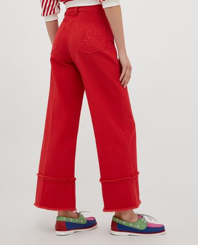  MAX&Co. - Quần nữ ống loe phom suông Ferro 