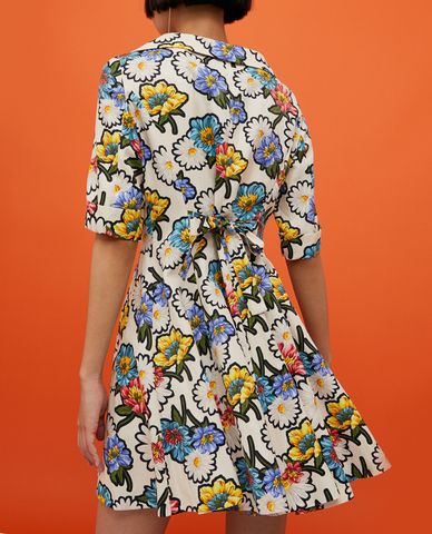  MAX&Co.- Đầm mini cổ thuyền tay ngắn Hooray 