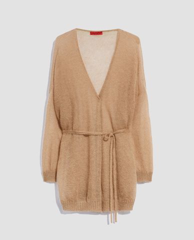  MAX&Co. - Áo khoác cardigan nữ tay dài Cardigan In Lamé Mohair Gauze 