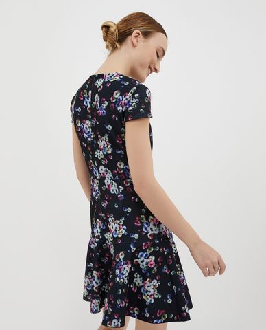  MAX&Co. - Đầm xếp li mini tay ngắn cổ tròn Rispetto 