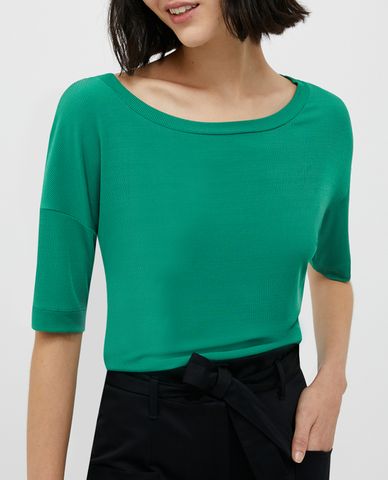  MAX&Co. - Áo thun nữ cổ tròn tay ngắn Dazi 