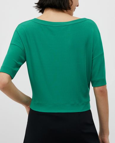  MAX&Co. - Áo thun nữ cổ tròn tay ngắn Dazi 