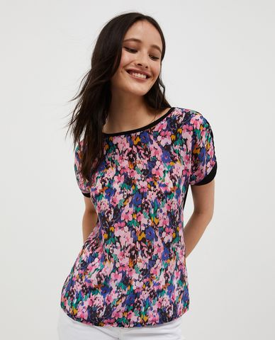  MAX&Co. - Áo thun nữ cổ tròn tay ngắn Eiffel 