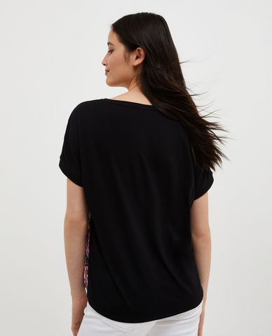  MAX&Co. - Áo thun nữ cổ tròn tay ngắn Eiffel 