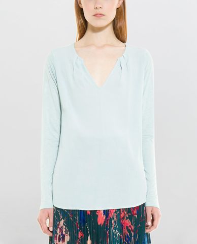  MAX&Co. - Áo kiểu nữ phom suông tay dài thanh lịch 