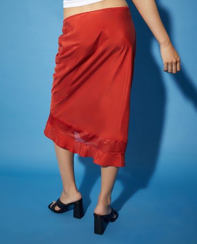  MAX&Co. - Chân váy phom suông midi Columbuscircle 