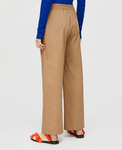  MAX&Co. - Quần khaki nữ ống rộng Drawstring 