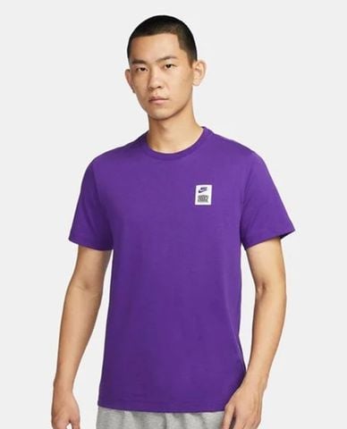  NIKE - Áo thun thể thao nam cổ tròn tay ngắn trẻ trung 