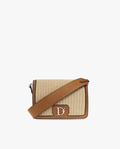  DSQUARED2 - Túi đeo chéo nữ phom chữ nhật thanh lịch 