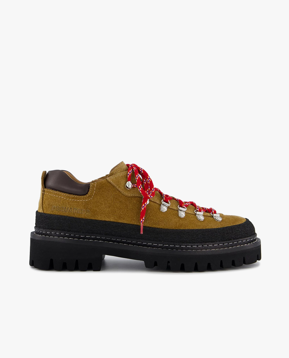 DSQUARED2 - Giày boots nam cổ thấp mũi tròn Hiking