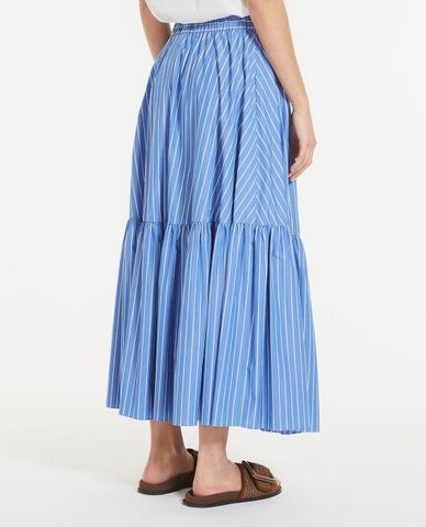  WEEKEND MAX MARA - Chân váy xếp tầng maxi nữ tính Aire 