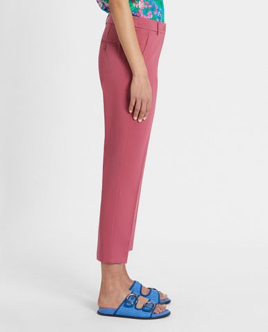  WEEKEND MAX MARA - Quần nữ ống đứng Cotton Sateen 