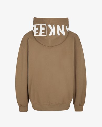  MLB - Áo hoodie tay dài phối mũ trùm New York Yankees 