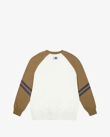  MLB - Áo sweatshirt tay dài cổ tròn Top Goal Sleeve Matching Naglan 