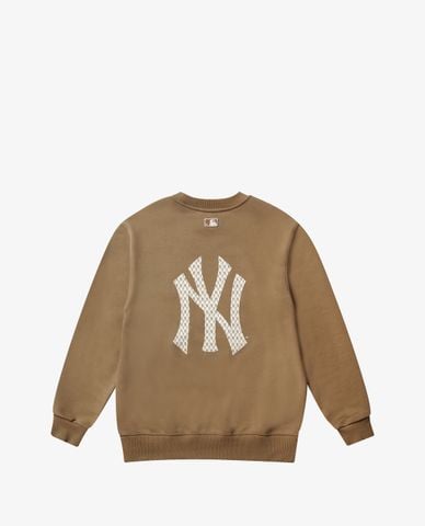  MLB - Áo sweatshirt tay dài thời trang Monogram 