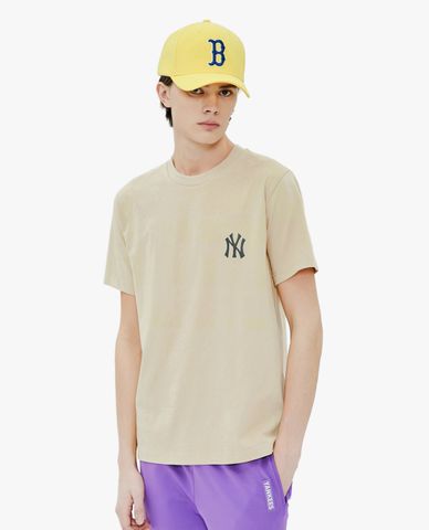  MLB - Áo thun tay ngắn Embroidery Printing New York Yankees 