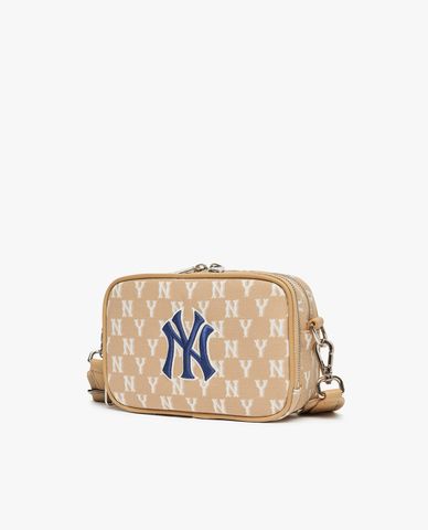  MLB - Túi đeo chéo phom chữ nhật thời trang Monogram 