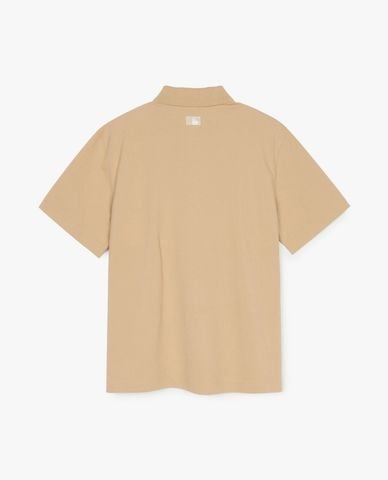  MLB - Áo polo unisex tay ngắn Basic Coopers Logo Overfit 