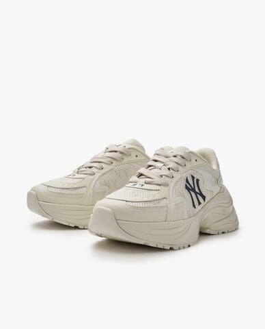  MLB - Giày sneakers unisex cổ thấp Curve Runner Monogram 