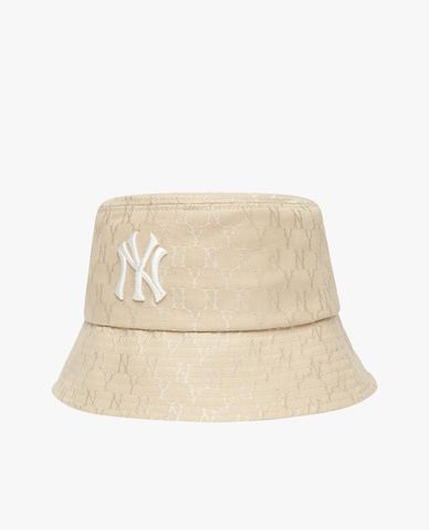  MLB - Nón bucket thời trang Monogram Classic Jacquard 