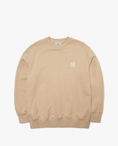  MLB - Áo sweatshirt tay dài cổ tròn Mega Logo Overfit 